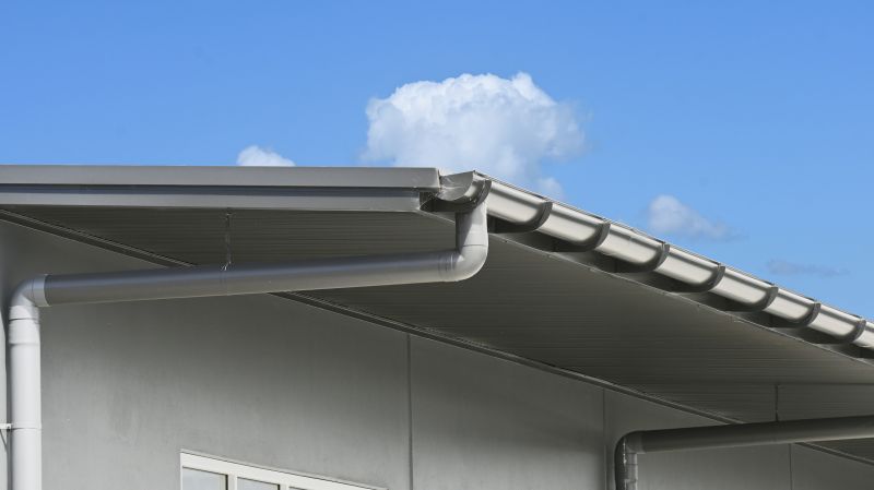 Gutter Covers Protecting a Commercial Building